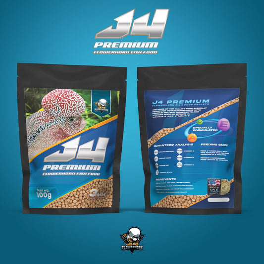 J4 Flowerhorn Food Premium Pellets